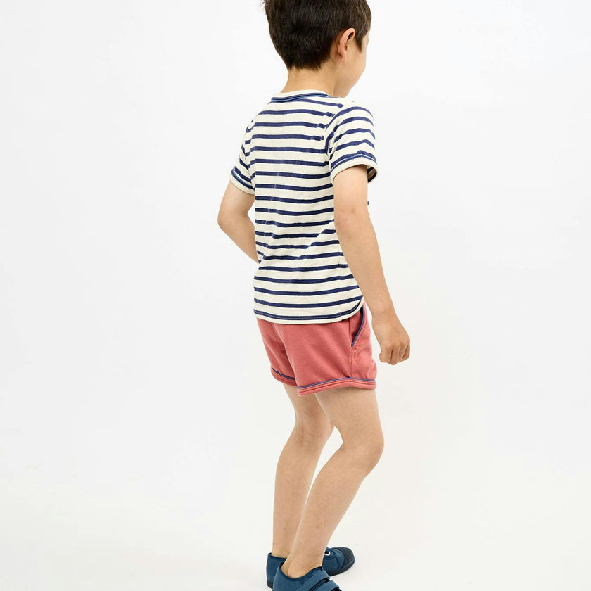 Willie T-Shirt, Navy Stripe