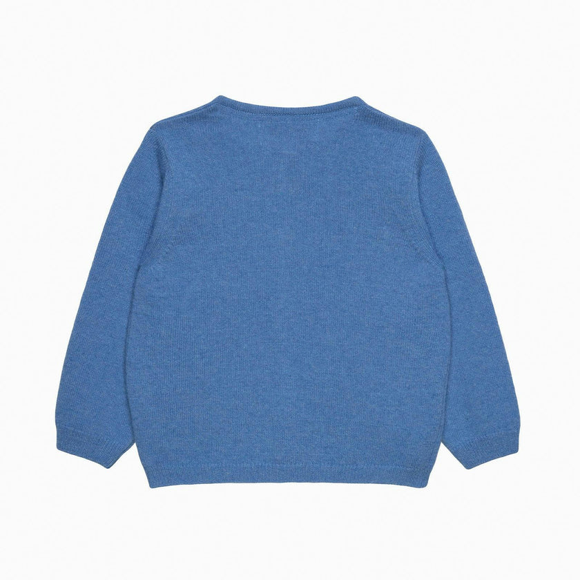 Baby Cardigan in Blue Mitsi Valeria