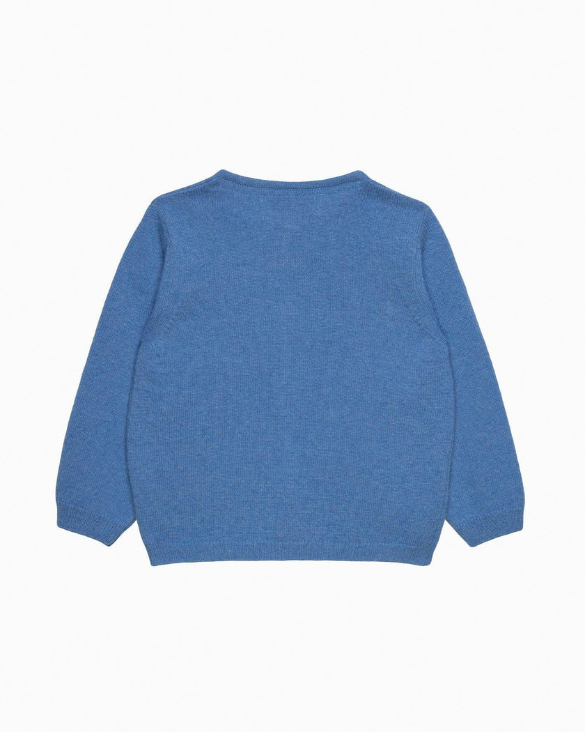 Baby Cardigan in Blue Mitsi Valeria