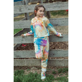 Be Happy Tie Dye Jogger Set