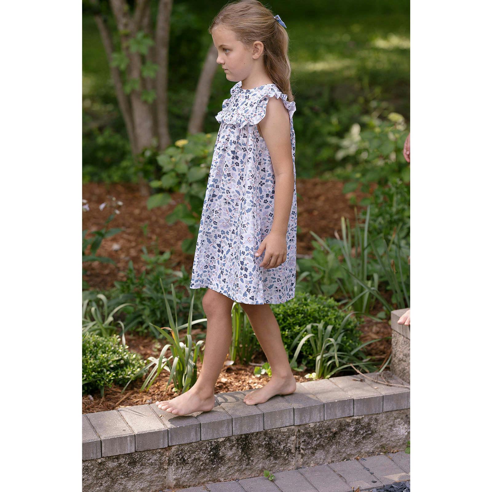 Britta Dress in Darby Light