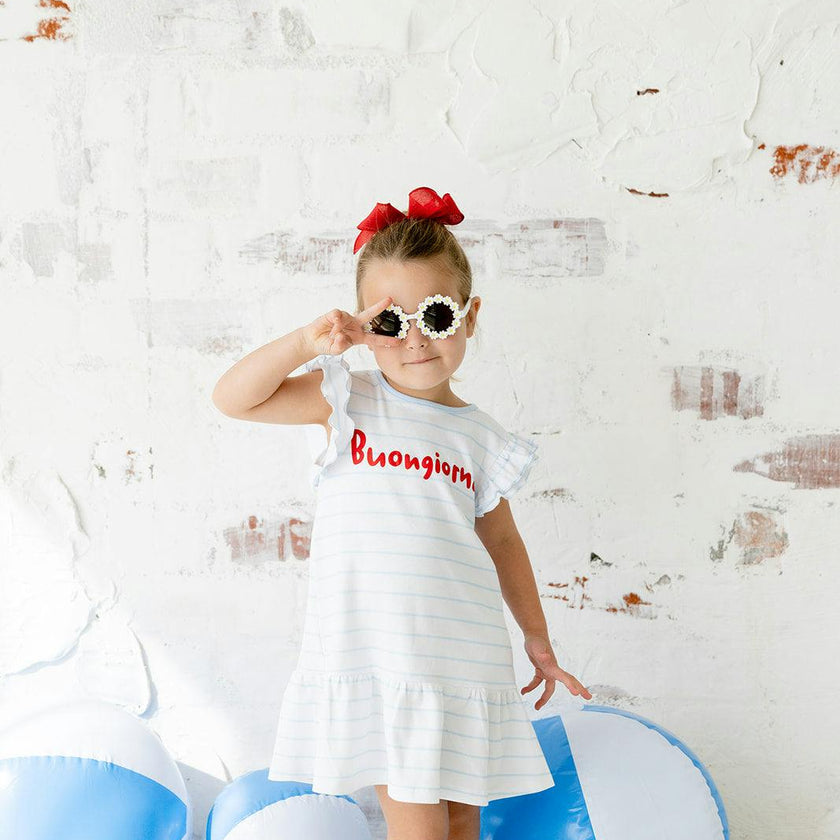 buongiorno ruffle dress