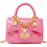 Classic Sparkle Top Handle Handbag
