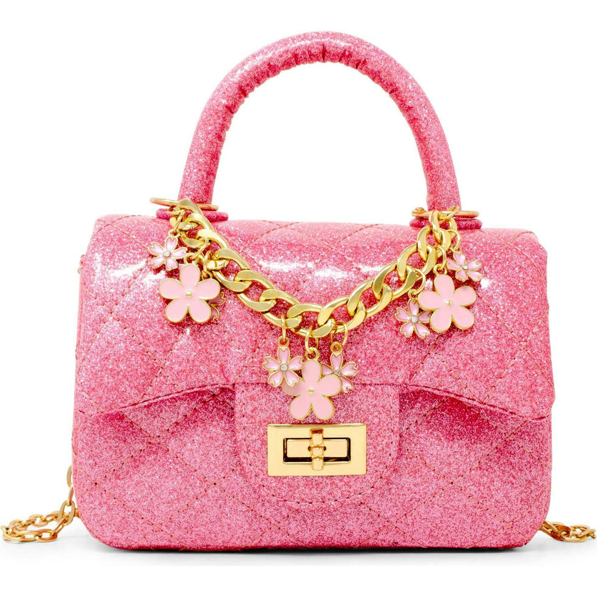 Classic Sparkle Top Handle Handbag