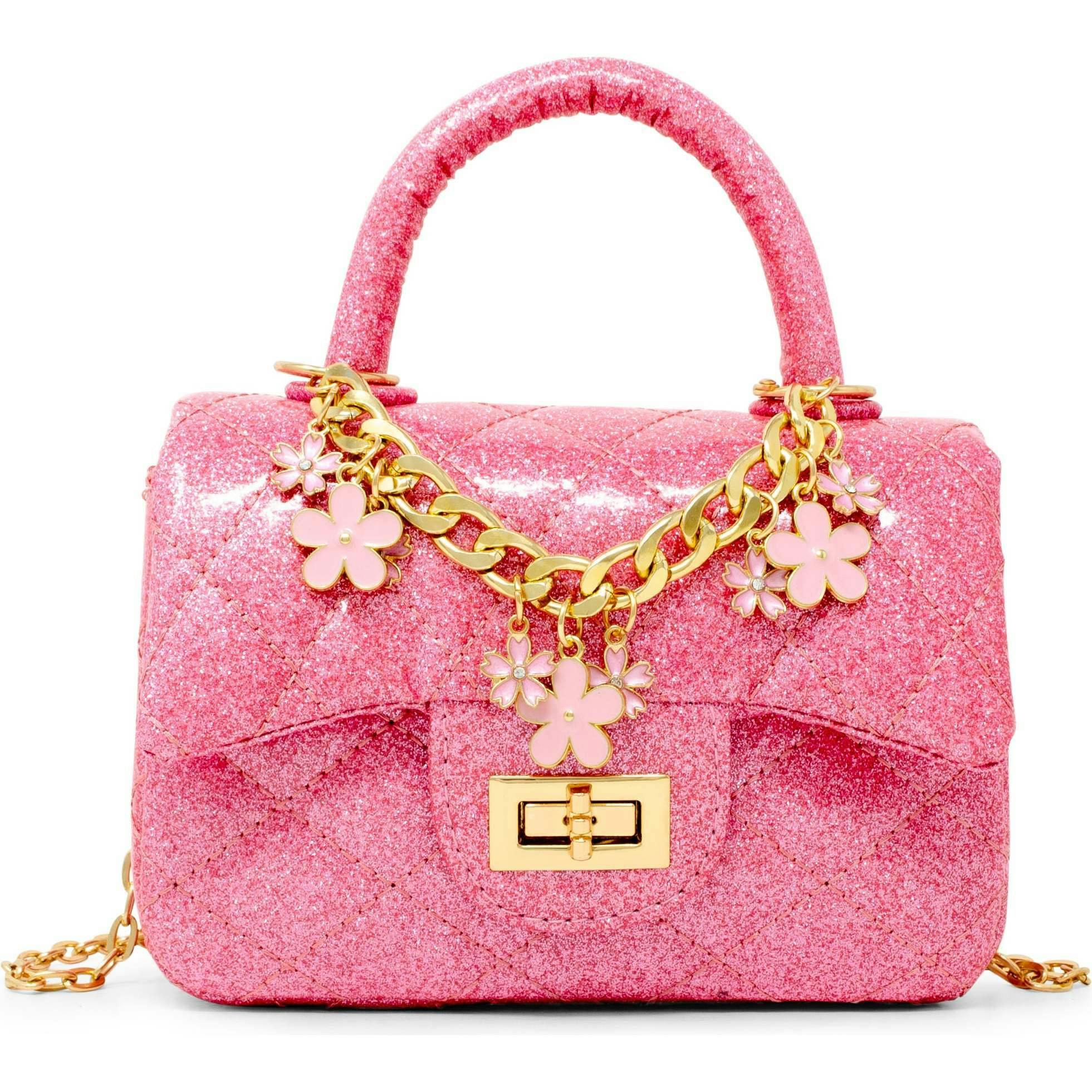 Classic Sparkle Top Handle Handbag