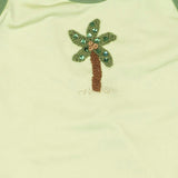 Palm Swimsuit in Pale Green