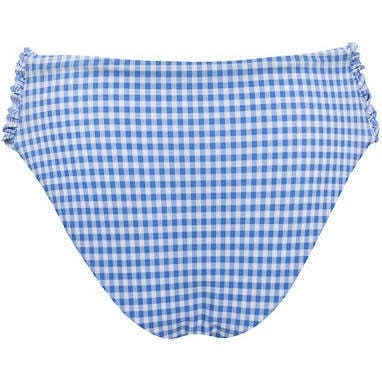 Mid Rise Ruched Bottom in Blakely Gingham
