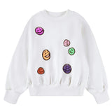 Kid Girl Buttercream Marge Sweatshirt