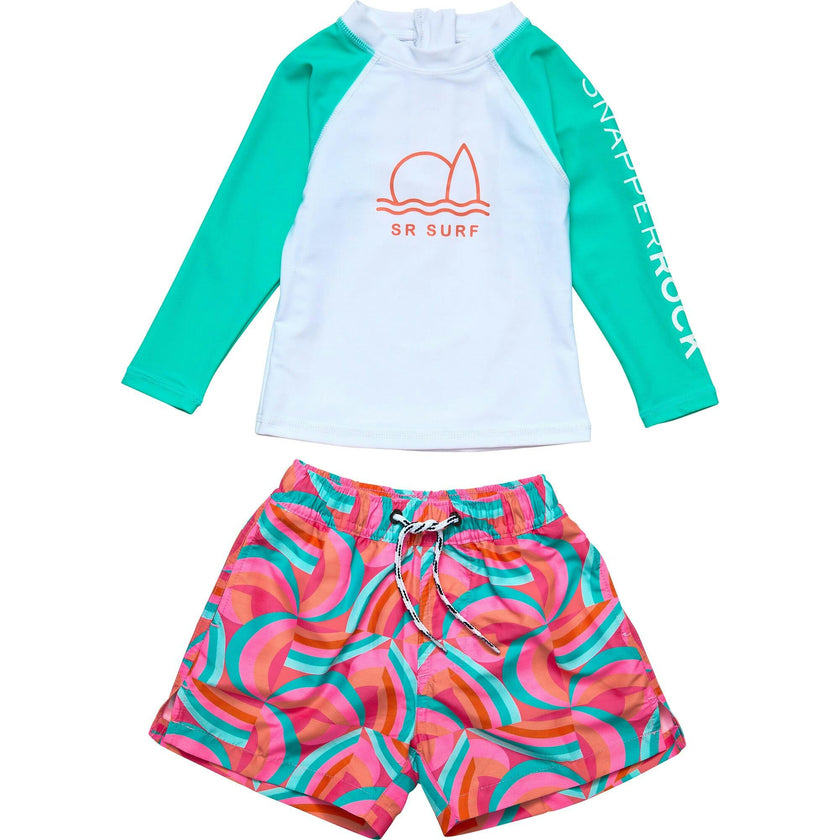 Geo Melon Sustainable LS Baby Set
