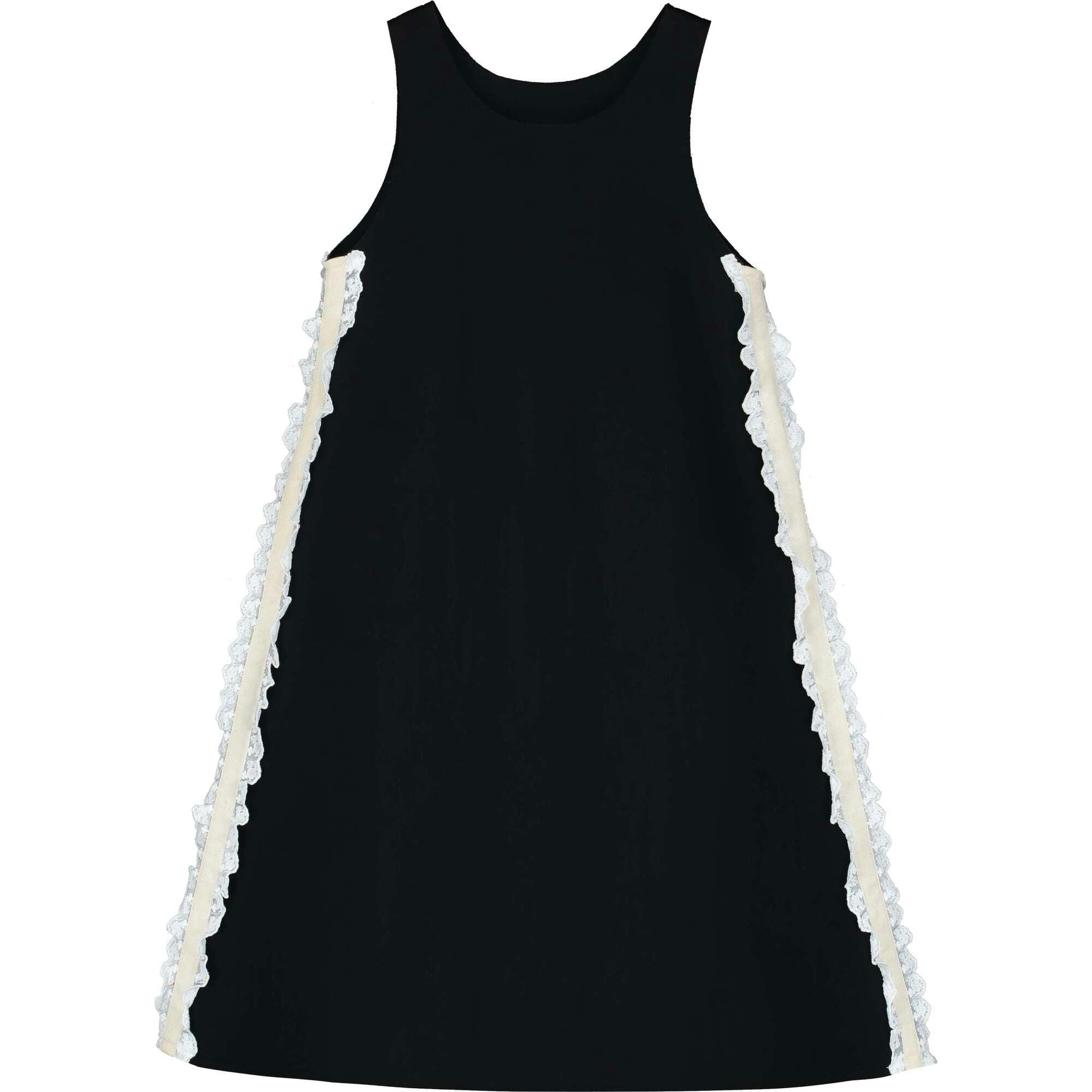 Neoprene Lace Apron Dress
