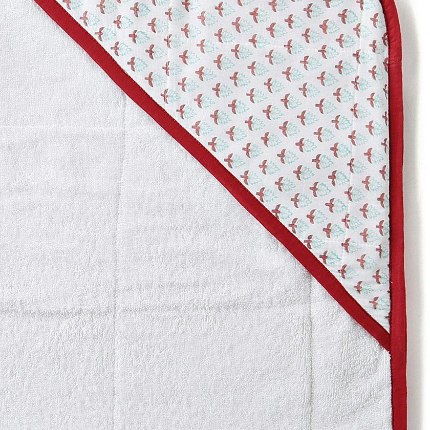Block-Printed Terry Towel