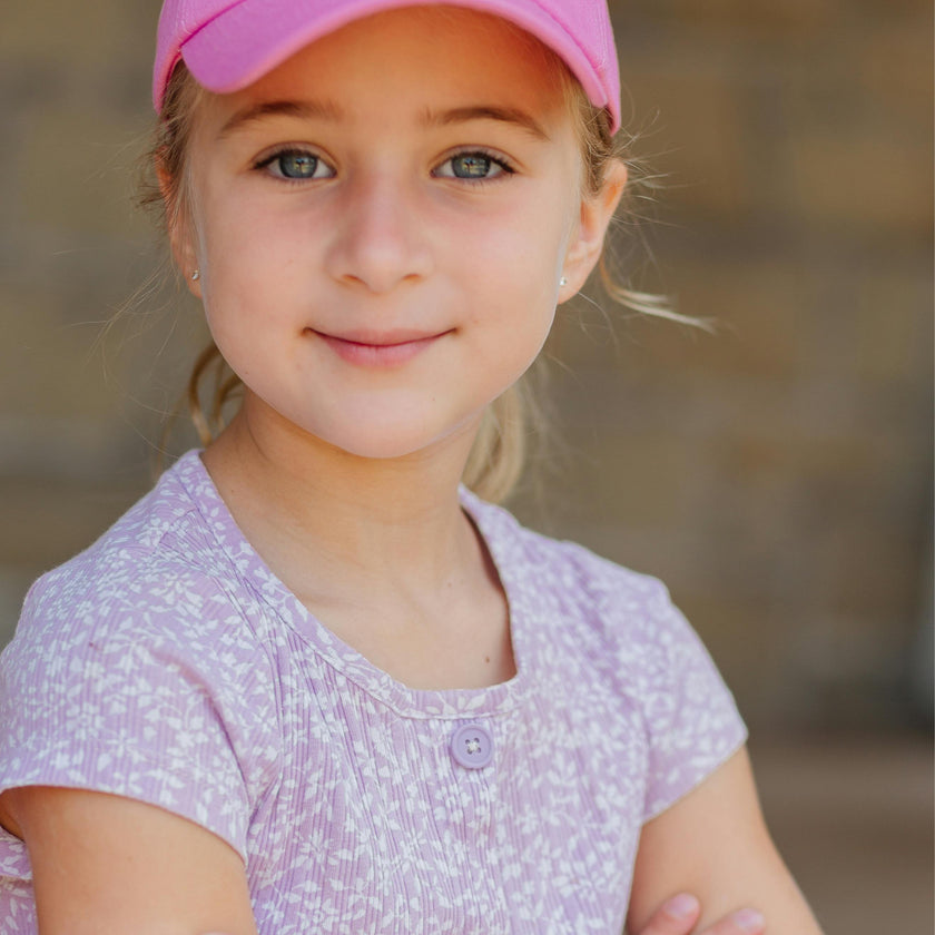 Soccer Bow Baseball Hat (Youth)
