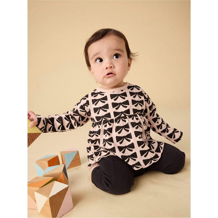 Peplum Top & Pants Baby Set, Multi