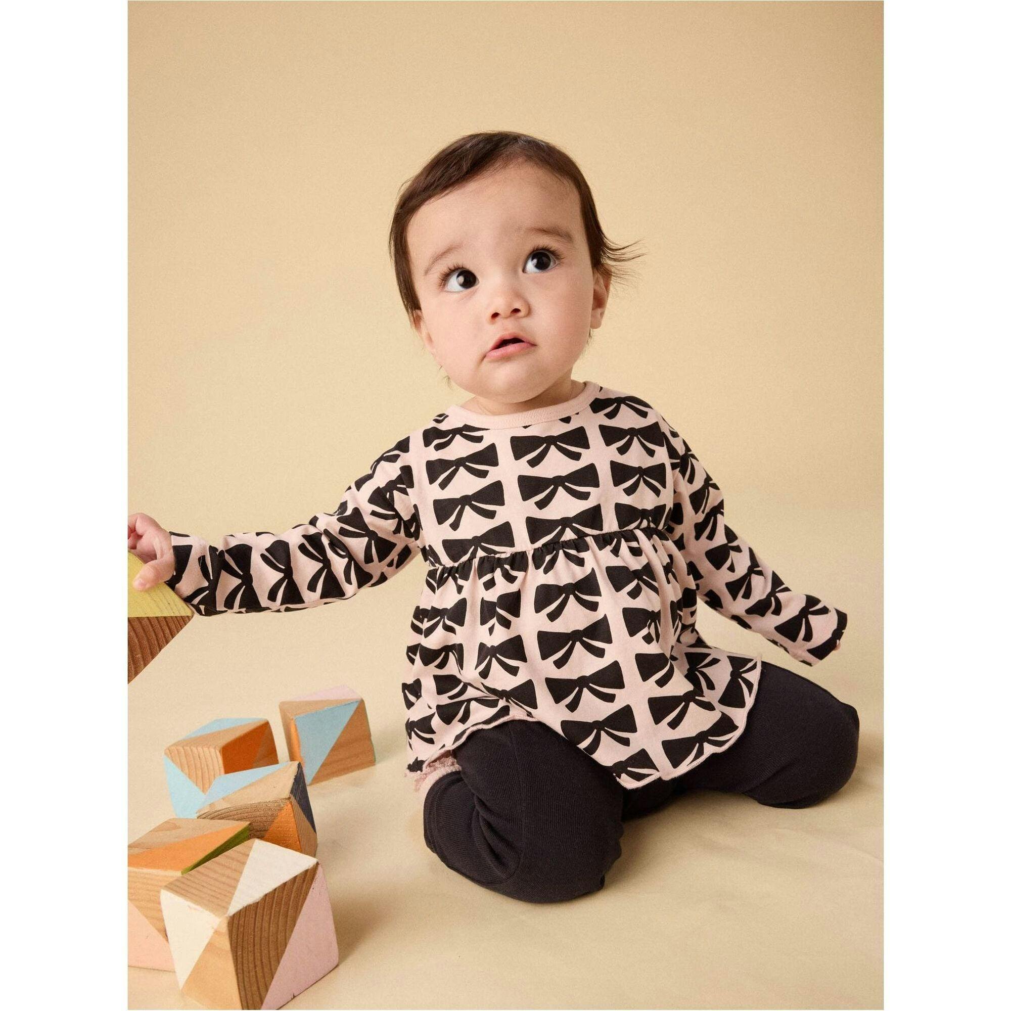 Peplum Top & Pants Baby Set, Multi