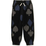 Printed Easy Fit Joggers, Blue