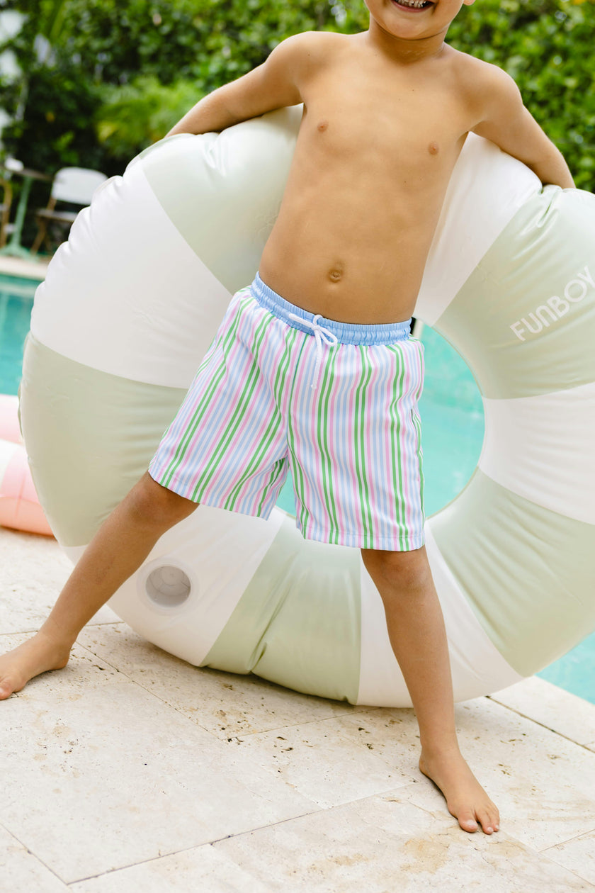 Swim Trunks - Summer Stripe