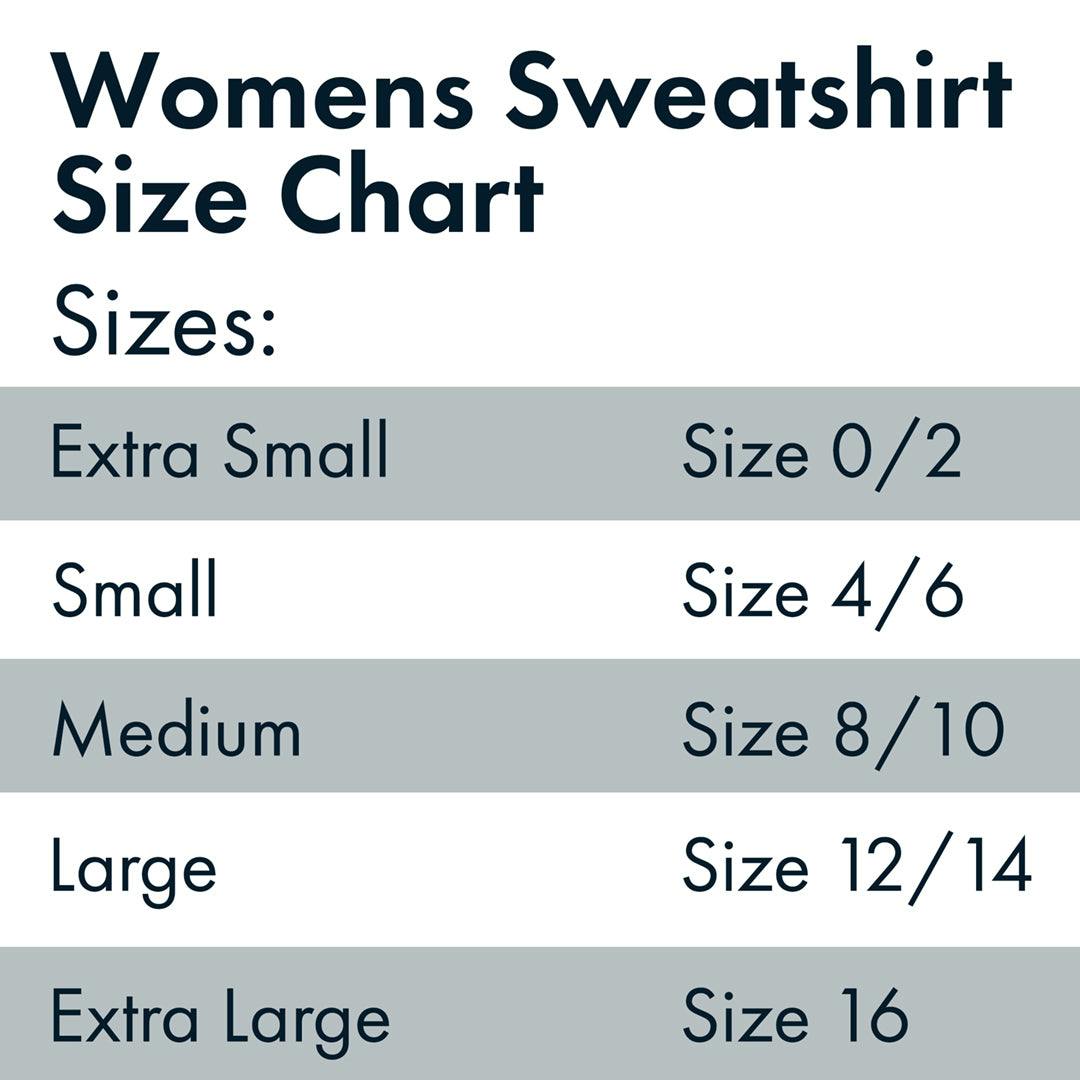 Women's Long Raglan Sleeve Sweatshirt