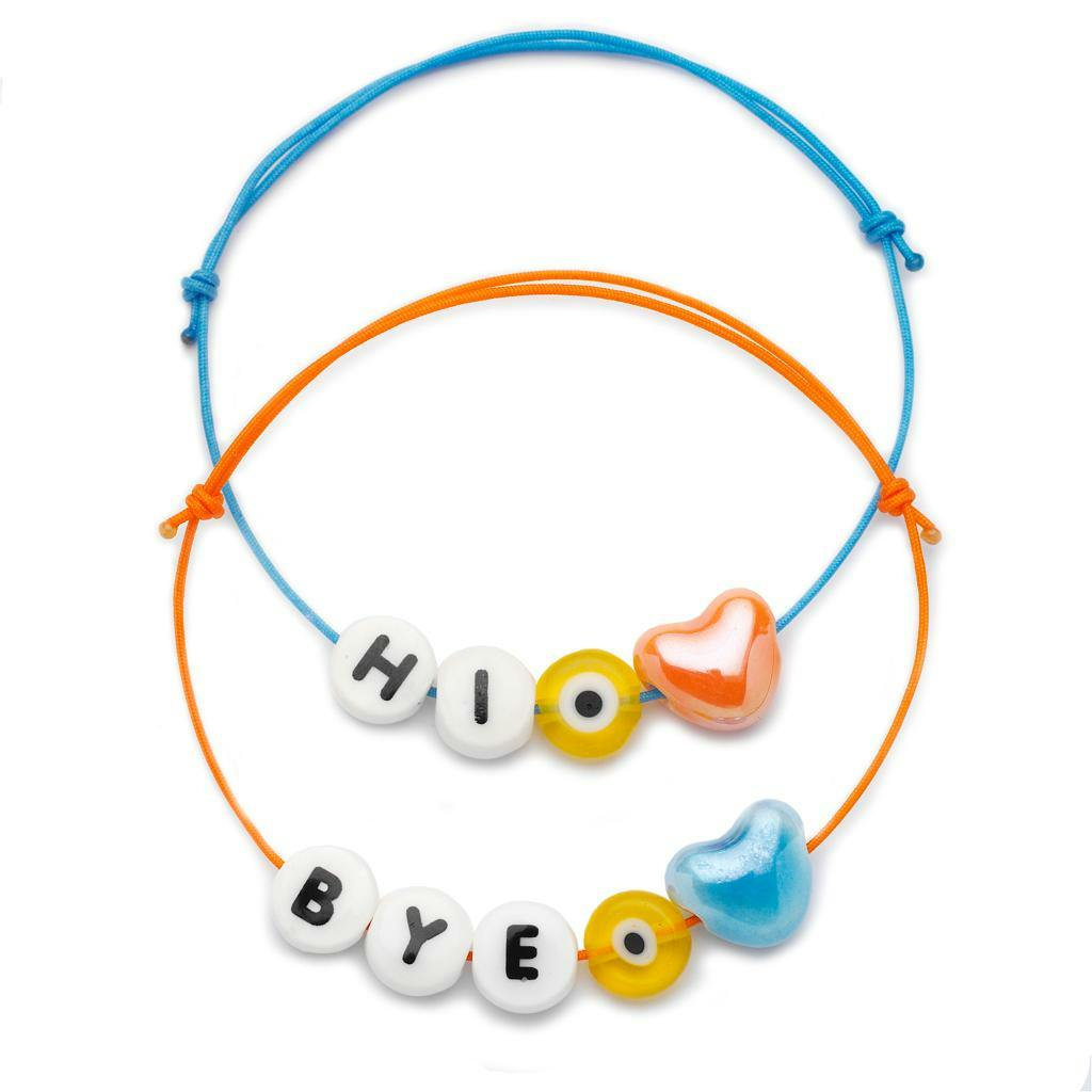 ‘Hi’ & ‘Bye’ Friendship Bracelet Bundle