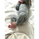 DiaperZip Convertible Footie Pajamas, Green
