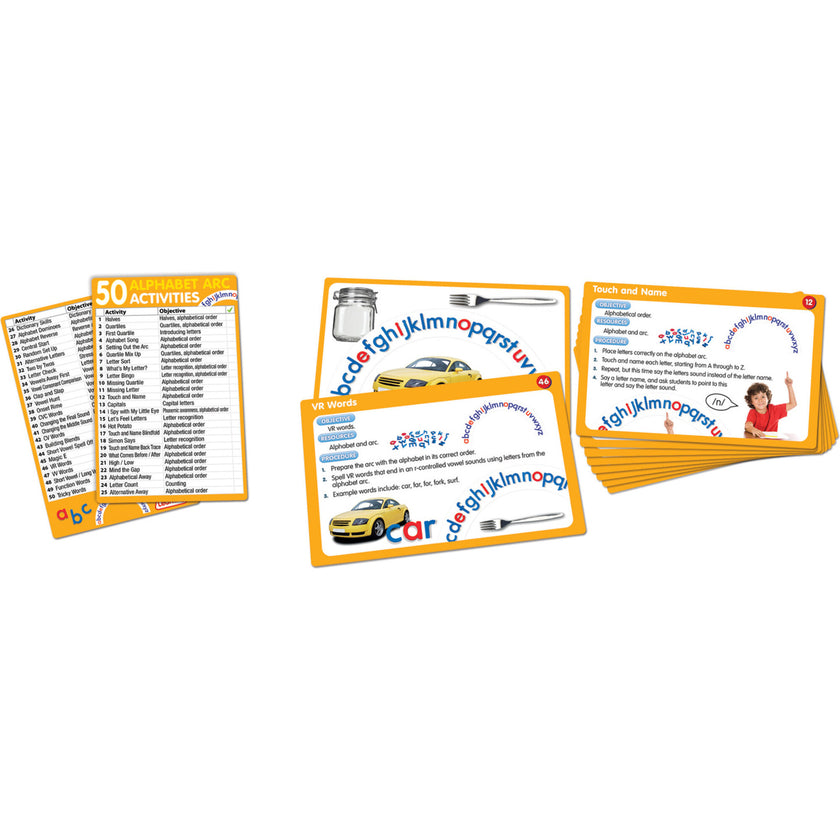 50 Alphabet Arc Activities for Ages 4-5 Kindergarten Learning