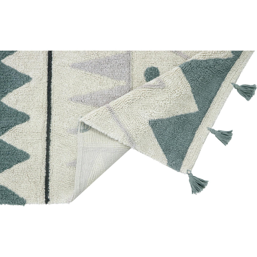 Mini Azteca Washable Rug