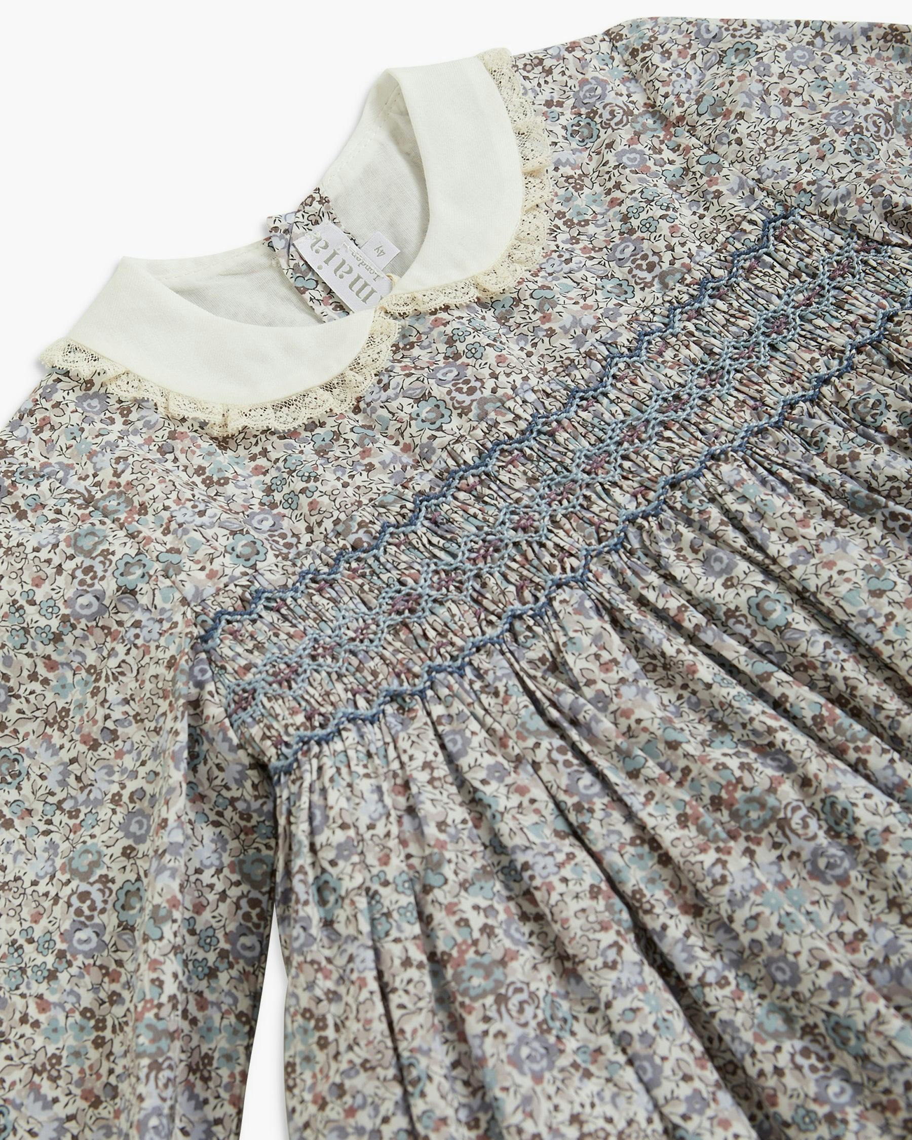 Jujube Dress Blue Plum Liberty