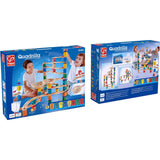 Quadrilla Wooden Marble Run Construction