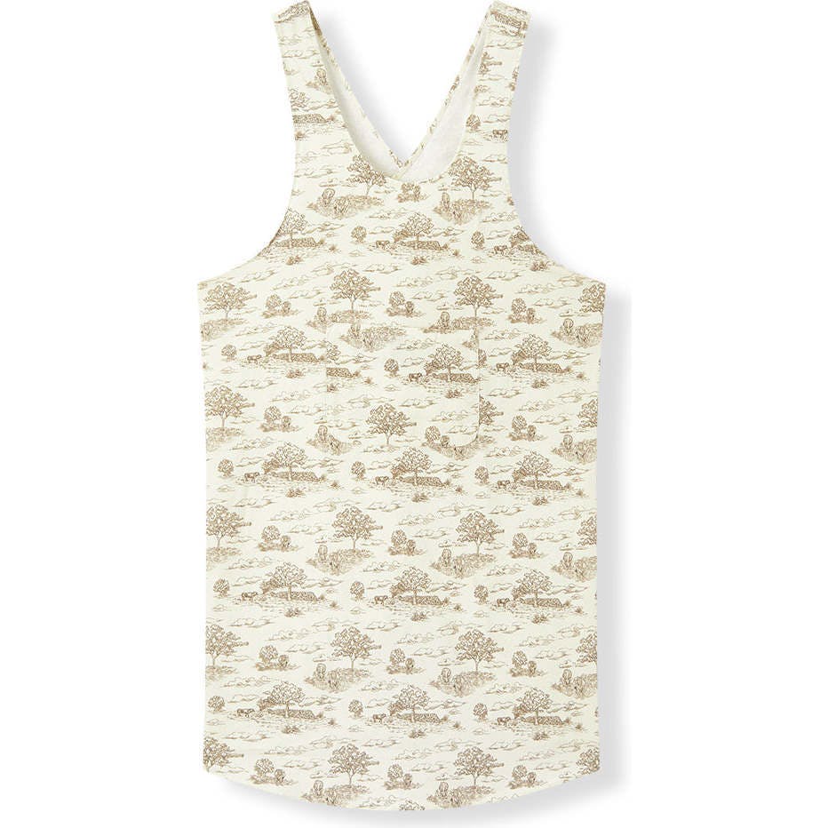 Country Toile Adult Apron
