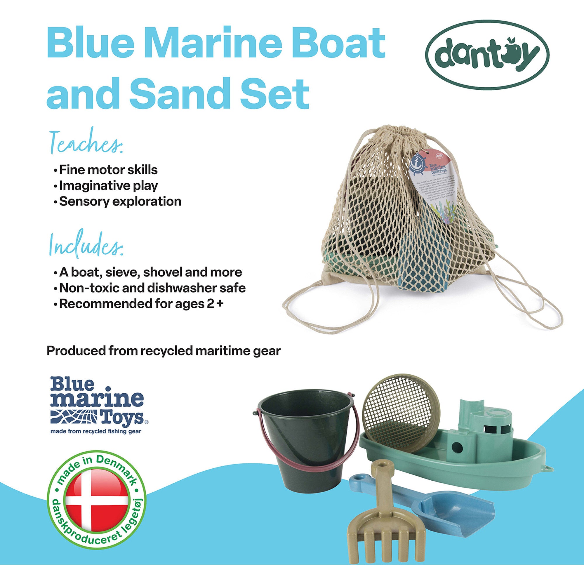Blue Marine: Boat & Sand Set