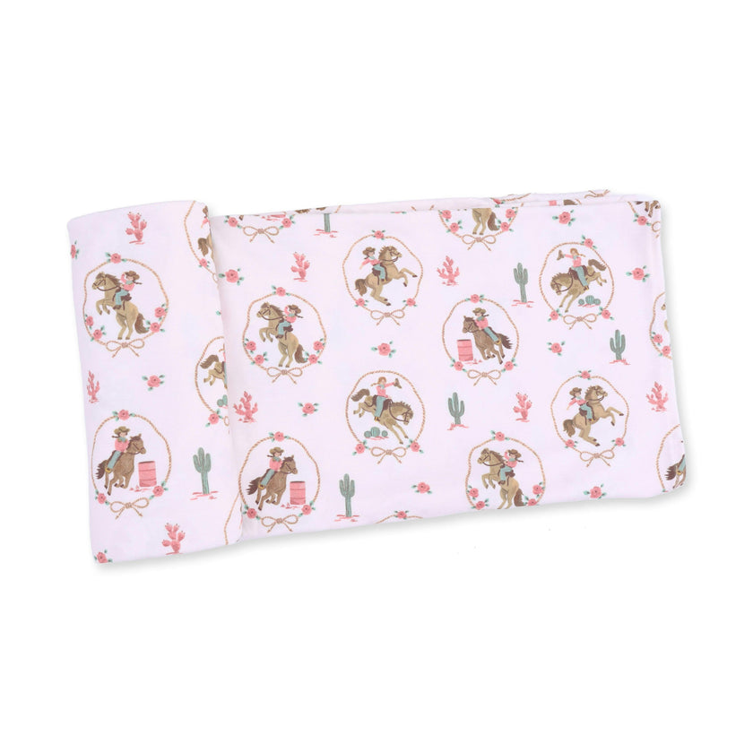 Cowgirl Cameos - Swaddle Blanket
