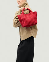 St. Barths Small Tote | Cerise