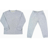 Cream Pajama Set in Organic Pima Cotton