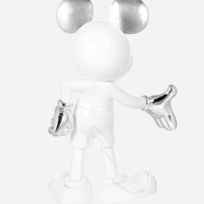 Mickey Mouse WELCOME White & Silver 55in