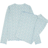 Women's Slate Floral Pima Pajamas Set
