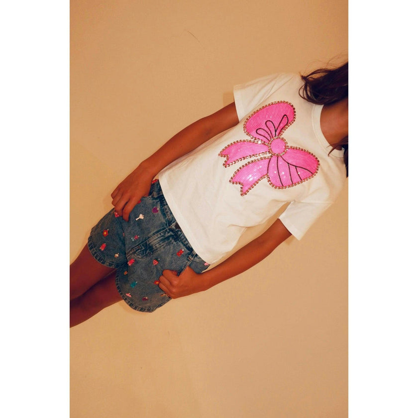 Pinky Big Bow T-shirt