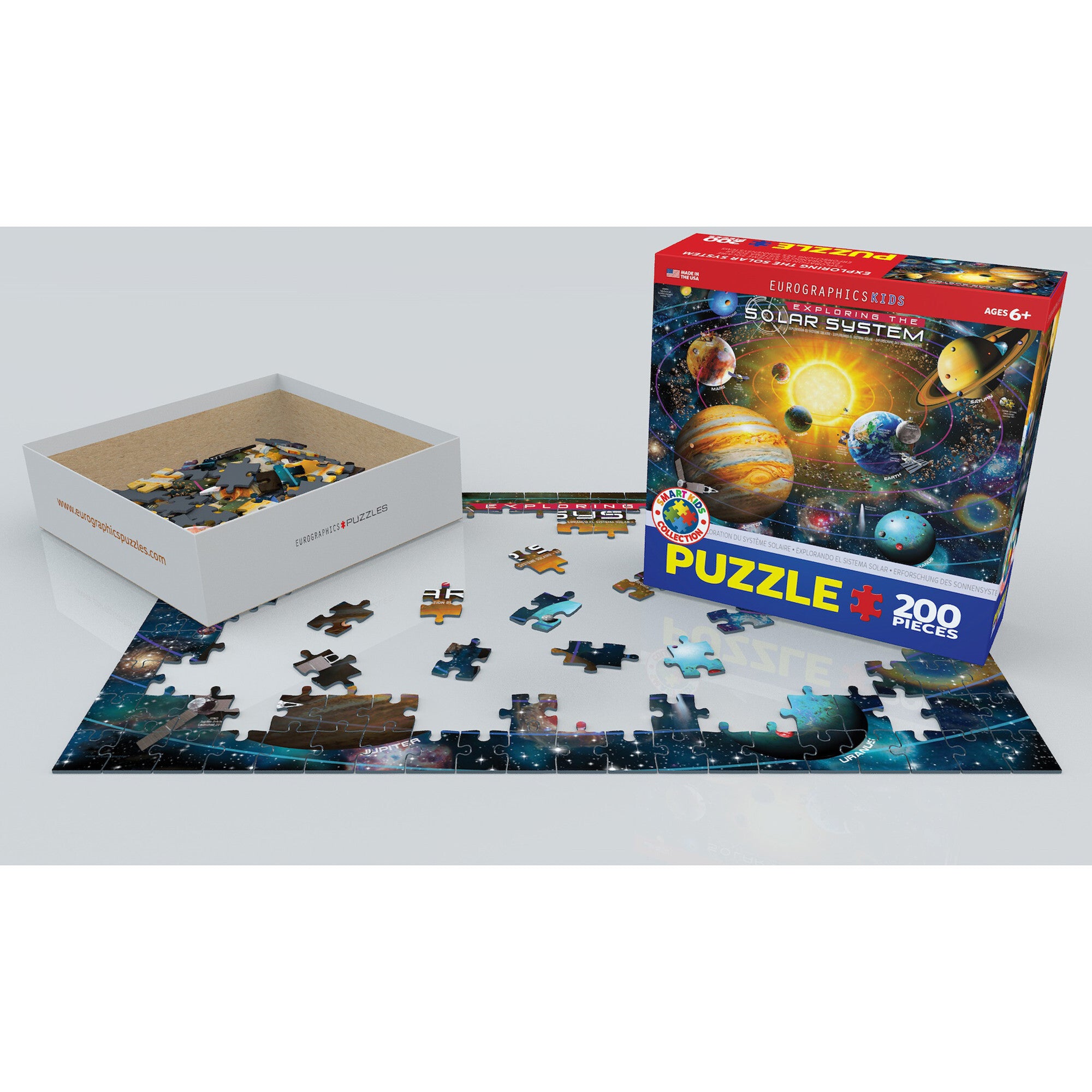 Smart Kids: Exploring the Solar System - 200 pc Puzzle