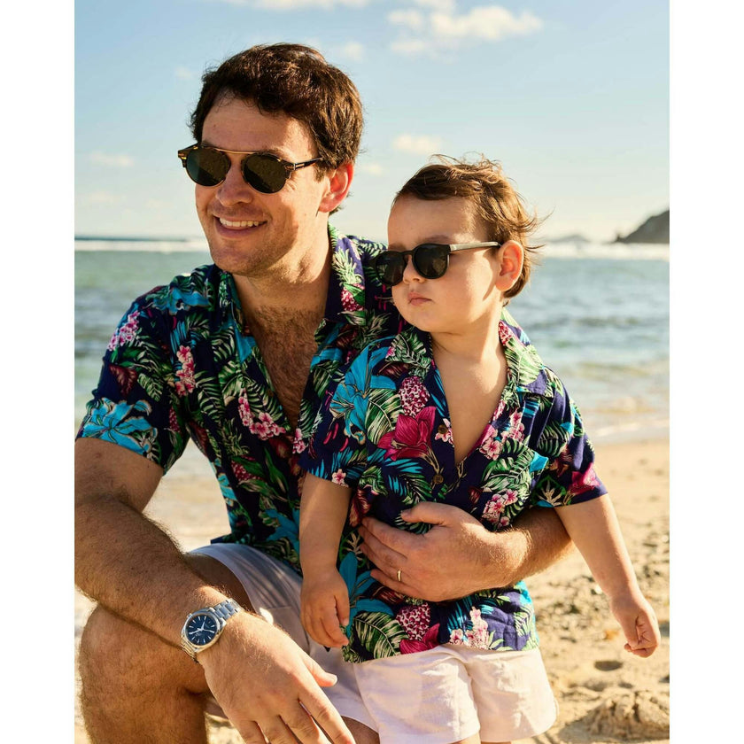 The Flower Hour - Boys Hawaiian Shirt