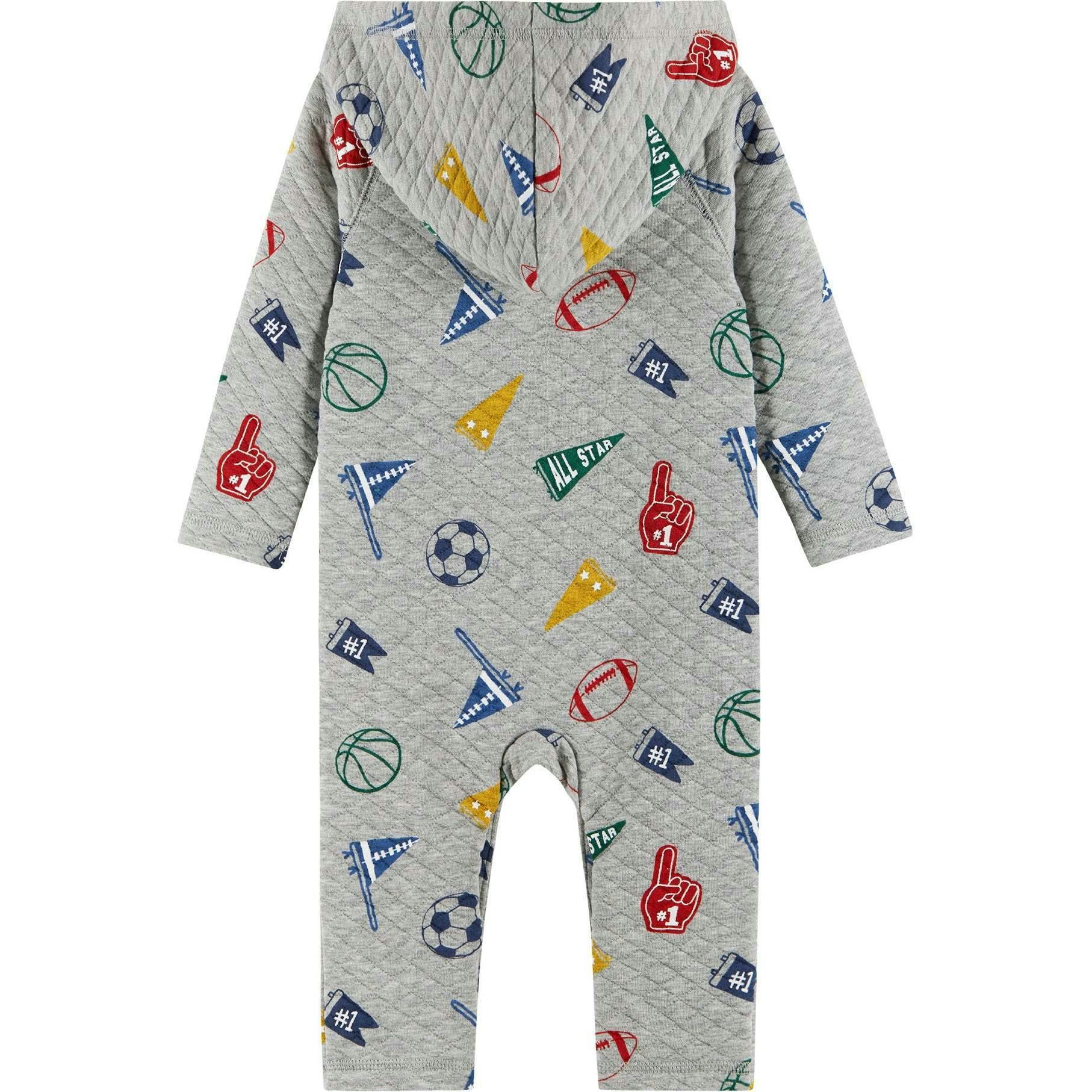 Infant Hooded Baby Romper