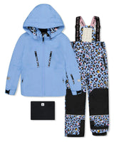 Two Piece Teknik Snowsuit Bright Blue-Violet