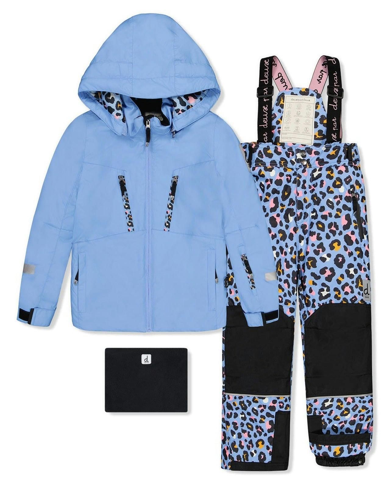 Two Piece Teknik Snowsuit Bright Blue-Violet