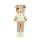 Max the Dog 15" natural, light blue, salmon, marigold