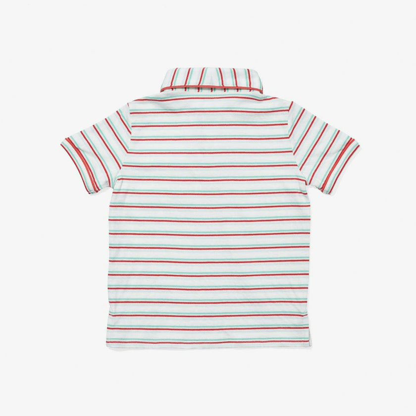 Marco Polo, Turquoise Triple Stripe