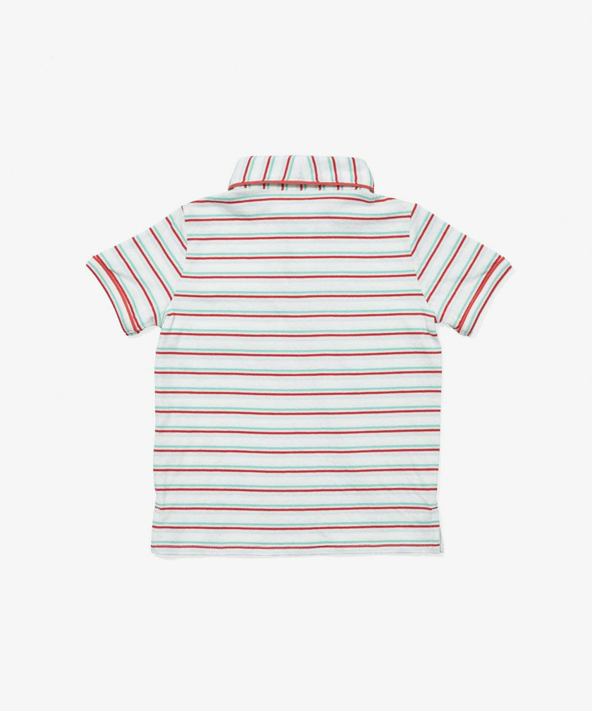 Marco Polo, Turquoise Triple Stripe