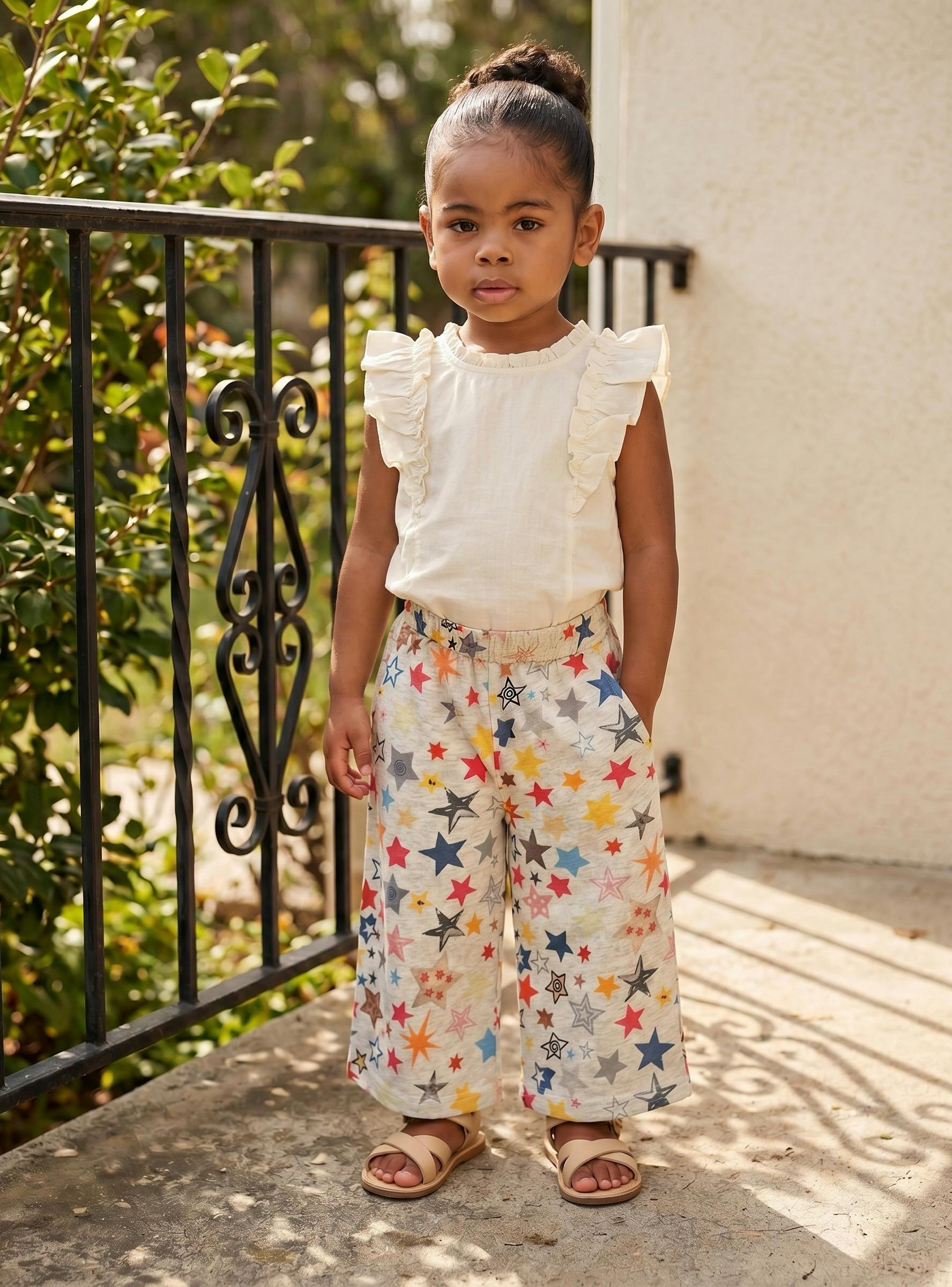 The Stars In The Sky Jersey Capri Pant
