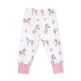 I Love Horses - Short Sleeve Loungewear Set