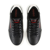 Black Leather Sneakers
