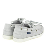 Suede Boat Shoes, Natural