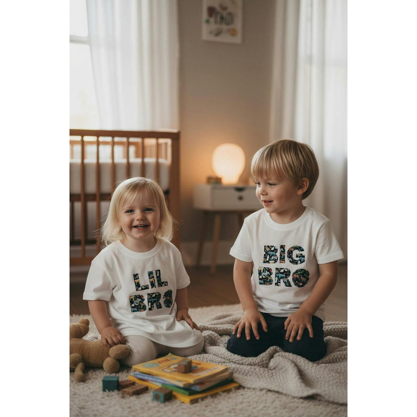 Liberty of London Children's Big Bro T-Shirt, Pink