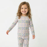 Spring Cascade Bamboo Toddler Pajama Set