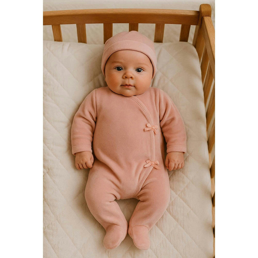 Velour Wrap Footie